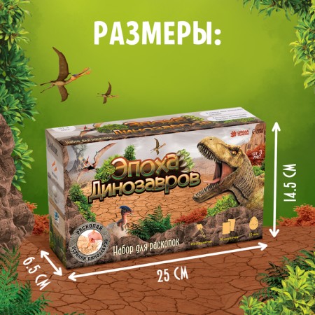 Set for excavations "era of dinosaurs"-7
