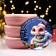 Set for the junction "New Year" 3x1l, pink