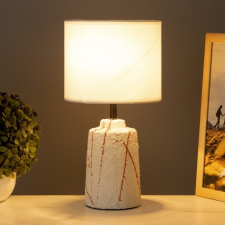 Table lamp "May" 1x40W E14 white 18x18x34cm-1