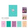 Note book A7, 64 sheets in the City Journal line, integral cover, mix