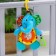 Suspension - Tiger rattle, with a teething, on a crib, stroller, crumb I
