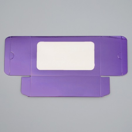 Box for Makarun, confectionery packaging "Lilac", 18 x 10.5 x 5.5 cm-6