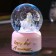 Souvenir Polystone Water Ballion Music, Light "Lama and Rainbow" MIX 12.8x8x8 cm