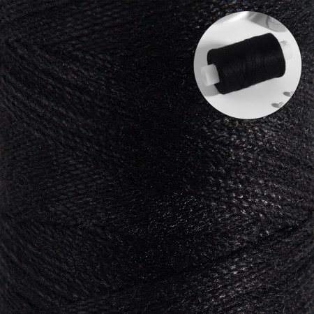 Threads 100lh, 200 m, black color No. 6818-1