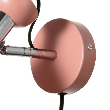 Sconces with a switch on the wire "Claudia" E27 40W pink 28x15x20cm-7