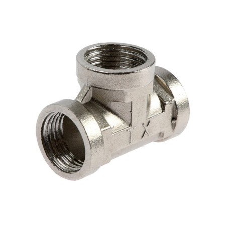The tee of Zein, 1/2 ", internal thread, stainless steel, packing 2 pcs.-1