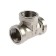 The tee of Zein, 1/2 ", internal thread, stainless steel, packing 2 pcs.