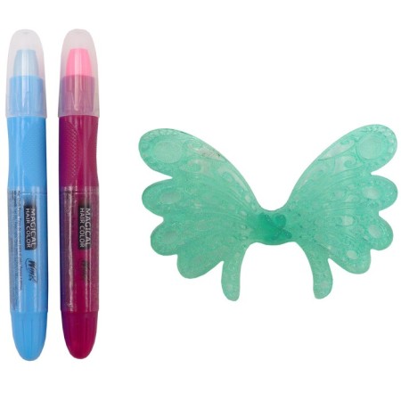 Winx Club Hair Magic "Bloom", with wings and markers, 24 cm-2