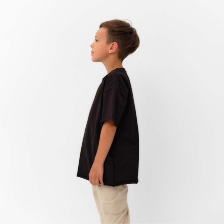 T -shirt Children's KAFTAN "BASIC Line", p. 38 (146-152 cm), black-2