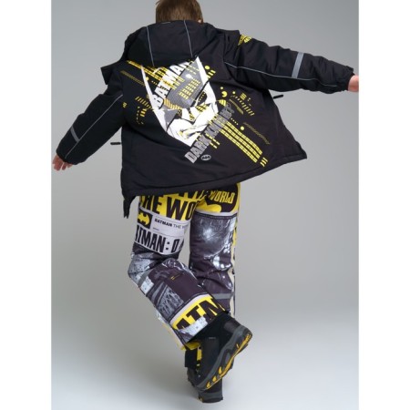 Winter kit for the boy PlayTode: jacket and semi -combineson, height 134 cm-3