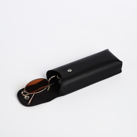Gift set, woven belt, glasses for glasses, cardholder on the phone, black color-7