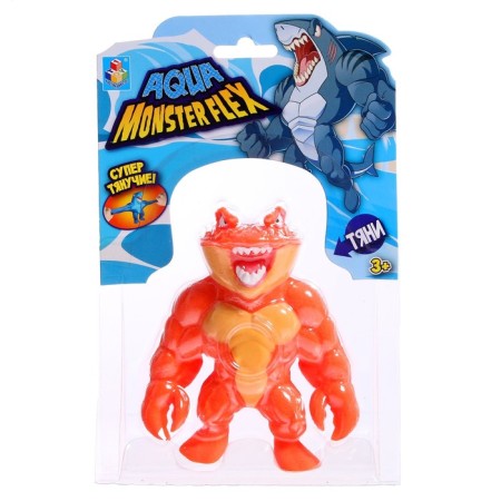 Stretching figure Monster Flex Aqua, 14 cm, 14 types, mix