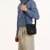 Male bag, 18*9.5*15.5 cm, lightning department, 3 n/pocket, reg. Rev., black