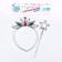 Carnival set "Fairies", 2 items: rod, rim