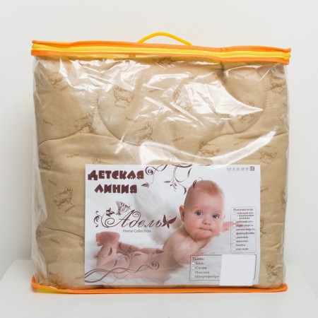 Baby Adele "Standard", 110x140cm, Mix color, Sherstipon Step (300g/m)-3