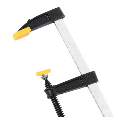 Strong-shaped clamp Deli, max. force 750 N, 150 x 50 mm-1