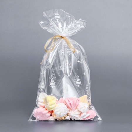 Package packing bopp, "Christmas trees" 20*35 cm-1
