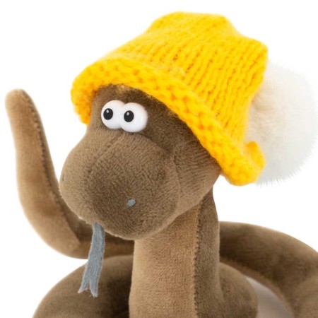 New Year! Soft toy "Totosha Serpent", 12 cm-3