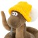 New Year! Soft toy "Totosha Serpent", 12 cm