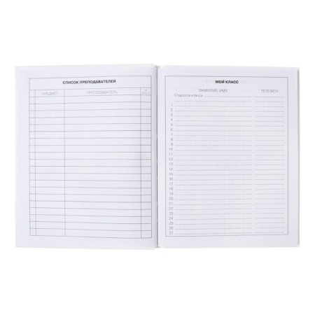 Diary for grades 5-11, hard cover, "cute and funny", glossy lamination, block 60g/m2-5
