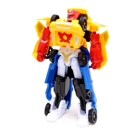 The Hero robot, transforms, assembled from 2 cars-2