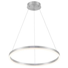 Светильник подвесной светодиодный Planetary 1xLED 31Вт, размер 60x60x30-130 см, цвет хром