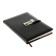 Diary of a low -up A5, 100 sheets in a cage, with a strap, leatherette cover (with a code lock) mix