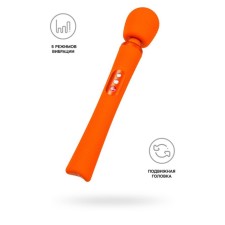 Вибромассажер Fun Factory VIM VIBRATING WAND, силикон,  31,3 см, оранжевый