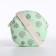 A backpack with a zipper, bag, cosmetic bag, green color