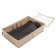 Cofr for boots "Cairo", 53x34x12 cm, 2 removable partitions