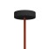 TR5510-BK Patch base with the ability to feed the BELTY BASE D205MM H50MM IP20 Black Alum