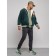 Male bomber, size 48, dark green color