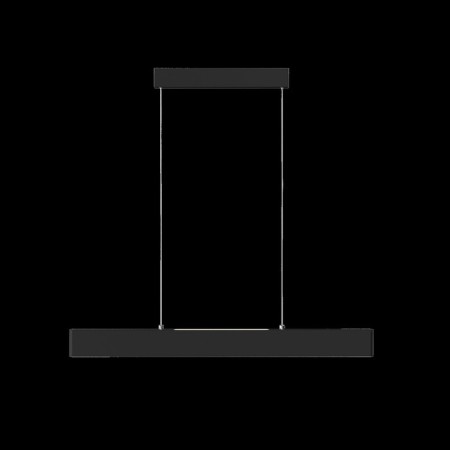 Squirry of suspended Technical P010PL-L23B, LED, 23W, 91x4x8 cm, 800lm, black color-6