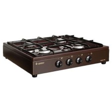 Плитка газовая Gefest ПГ 900 К17, 1400 Вт, 4 конфорки, коричневая