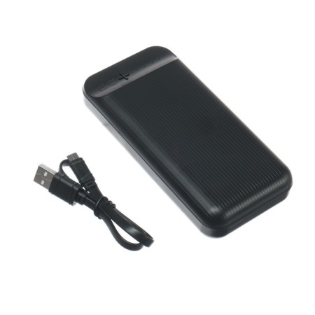 External battery Hoco J52a, Li -Pol, 20,000 mAh, microUSB - 2 A, 2 USB - 2 A, black-3