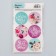 Stickers for gifts and flowers "Floral mood", 9 x 16 cm