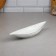 Board salad bowl, 350 ml, gold stroke, porcelain, Iran