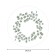 The tablecloth "branches of eucalyptus", round, Saten, d = 150 cm