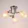 Economic light chandelier 30101/3 3x60W E27, chrome, 59x59x28 cm