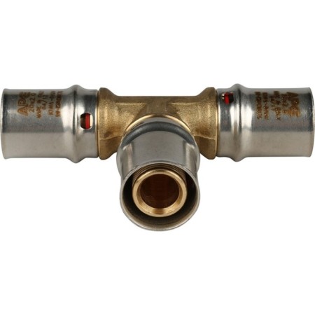 The tee-press Stout SFP-0006-202020, D = 20 mm, brass-1