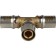 The tee-press Stout SFP-0006-202020, D = 20 mm, brass