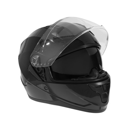 The helmet integral with two visors, size L (59-60), BLD-M67E model, black glossy-4