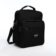 Male bag, black color