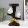 Souvenir Polystone SPRISE "Two White Birds with a stand" D = 7.5 cm 15x11.5x19.5 cm