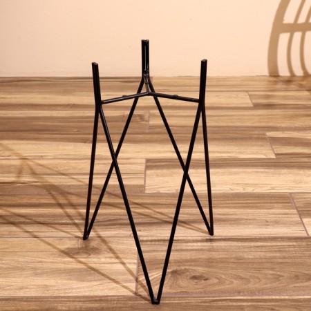 Kashpo on the stand "Brigs" metal (set 2 pcs), diameter 24 and 21 cm-5