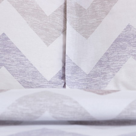 Lovelife Geometry Lowel Lowel EURO: Crystick 200x217cm+pillowcase 70x70cm-2pcs, Poplin, 125 g/m²-4