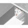 Profile aluminum overhead/suspended ambrella Illumination Profile System, GP2550AL, 2000x35x35 mm, silver color, matte Distractor