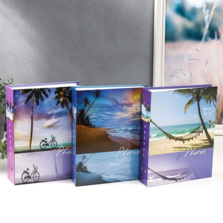 Photo album for 200 photos "Beach-3" 10x15 cm mix-6