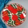 Set of Tea Rishtan Ceramics "Pomegranate", 9 objects (teapot-0.8l, Pialy-0.5/0.3l)