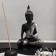 Garden of Zen Stones "Buddha Enlightenment" Sand white + candle 14x20x20 cm